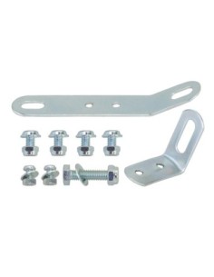 Bracket Bolt/Nut Fender Set-of/9 Chrome.